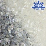 Zdjęcie - Koraliki TOHO Bugle 3mm Trans-Rainbow Crystal